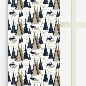Granland blå/beige panellängd 2-pack