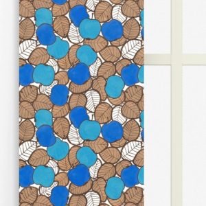 Päppel blå/brun panellängd 2-pack