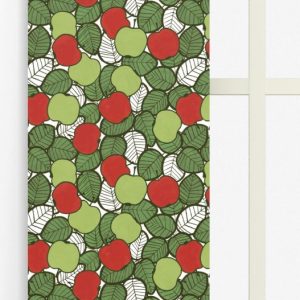 Päppel grön/röd panellängd 2-pack