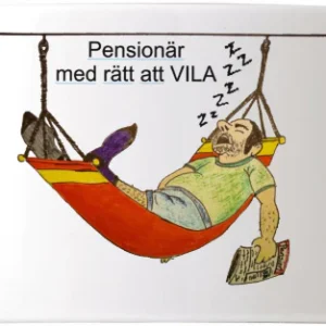 Pensionär med...