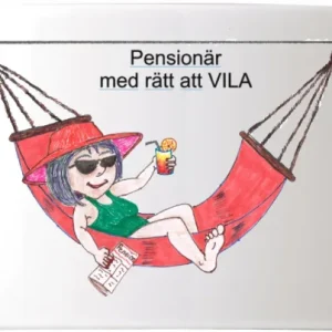 Pensionär med...