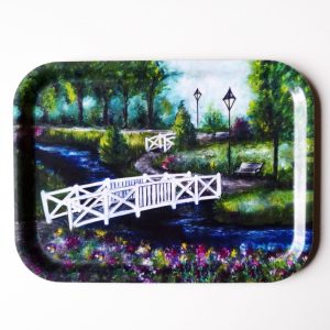 ”De vita broarna” – 27cm x 20cm
