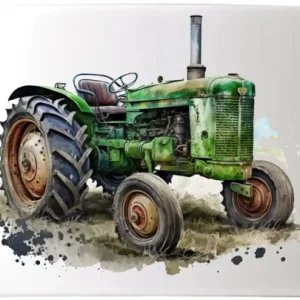 Gammal traktor
