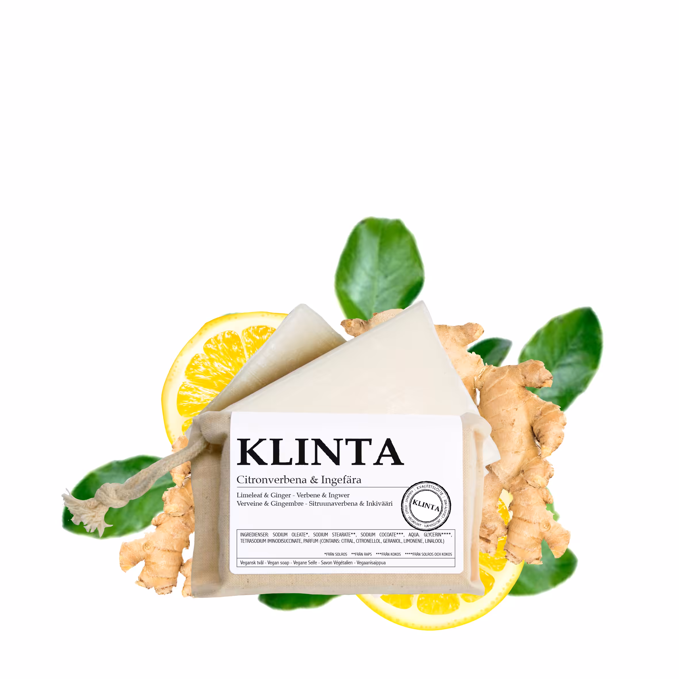 Hårdtvål, Citronverbena & Ingefära - Bild 4